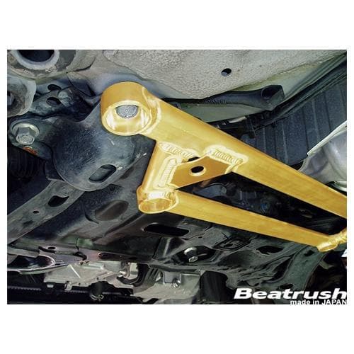 Beatrush Front Member Support Bar for the Honda CR-Z, Fit, and Insight