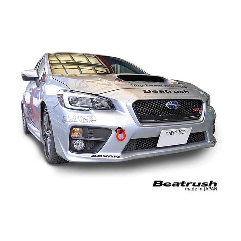 Beatrush Front Red Tow Hook - 2015+ Subaru WRX & WRX STI