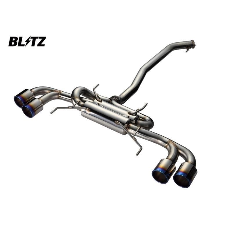 Blitz NUR-CTi Quad Cat-Back Exhaust - 2009-2010 Nissan GT-R