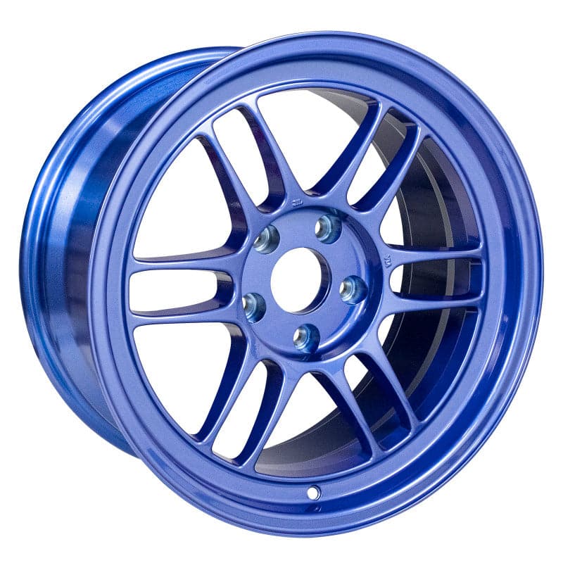 Enkei RPF1 17x9 5x114.3 22mm Offset 73mm Bore Victory Blue Wheel