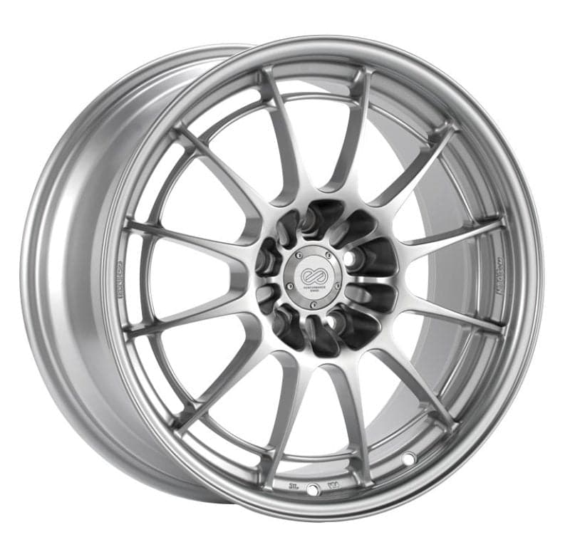 Enkei NT03+M 18x9.5 5x100 40mm Offset Silver Wheel (3658958040SP)