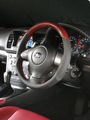 Damd Carbon O-Shaped Steering Wheel WRX STi 08-14 GV