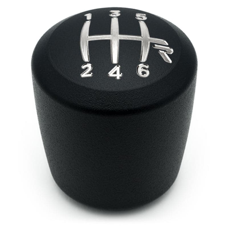 Raceseng Ashiko Shift Knob (Gate 3 Engraving) M12x1.25mm Adapter - Black Texture