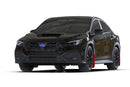 Rally Armor 2022+ Subaru WRX Red UR Mud Flap w/ Black Logo