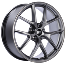 BBS CI-R 19x9.5 5x120 +25 Platinum Silver Polished Rim Protector Wheel -82mm PFS/Clip Required