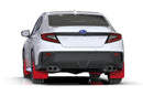 Rally Armor 2022+ Subaru WRX Red UR Mud Flap w/ Black Logo