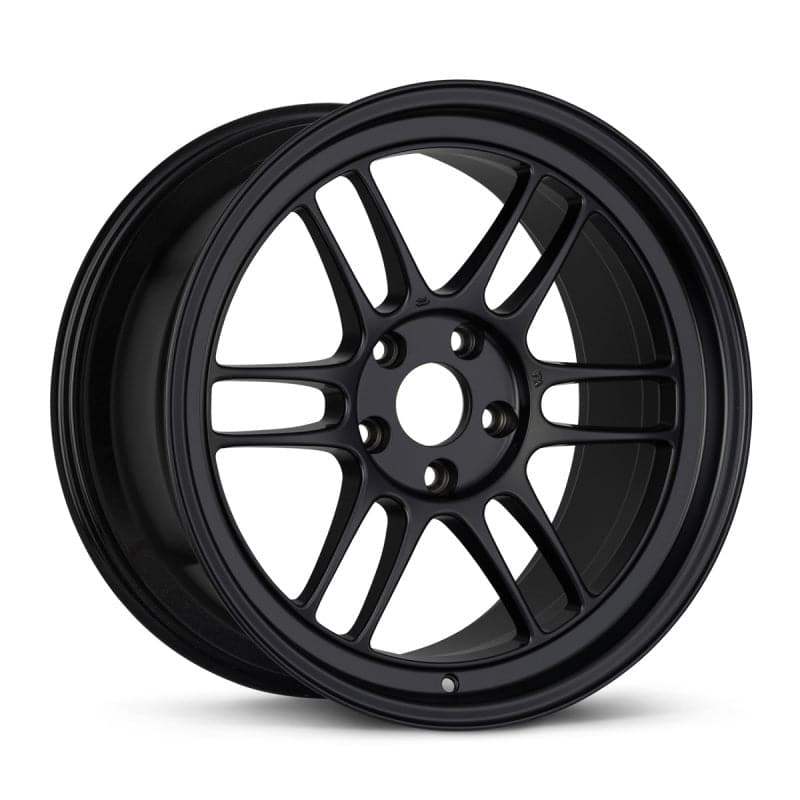 Enkei RPF1 18x9.5 5x114.3 38mm Offset 73mm Bore Matte Black Wheel (3798956538BK)