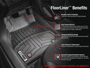 COBB 09-15 Mitsubishi Ralliart / 08-15 EVO X Front and Rear FloorLiner by WeatherTech - Black