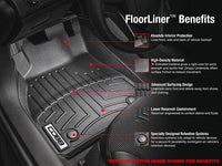 COBB 14-18 Subaru FXT Front and Rear FloorLiner by WeatherTech - Black