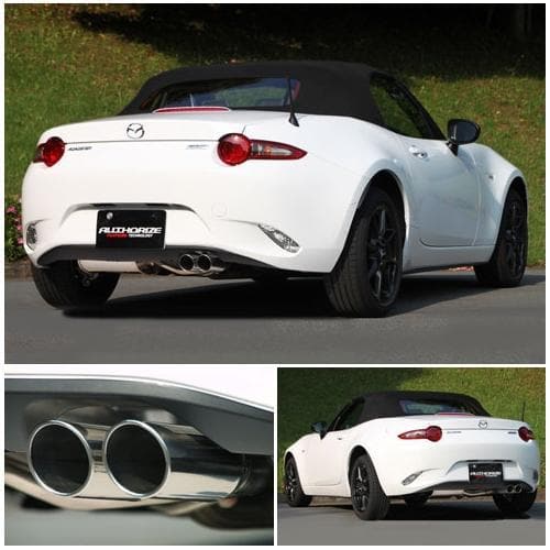 Fujitsubo Authorize S Axle-Back Exhaust - Mazda MX-5 Miata 2016+