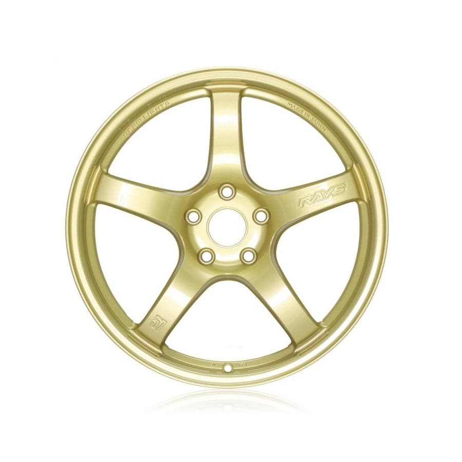 Gram Lights 57CR 18X9.5 +38 5x114.3 Wheel in E8 Gold