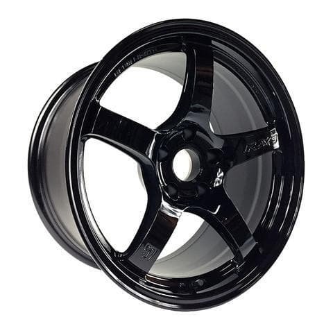 Gram Lights 57CR 18x8.5" +37 5x114.3 Gloss Black Wheel