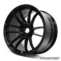 Gram Lights 57XTREME 18X9.5 +22 5-114.3 SEMI GLOSS BLACK