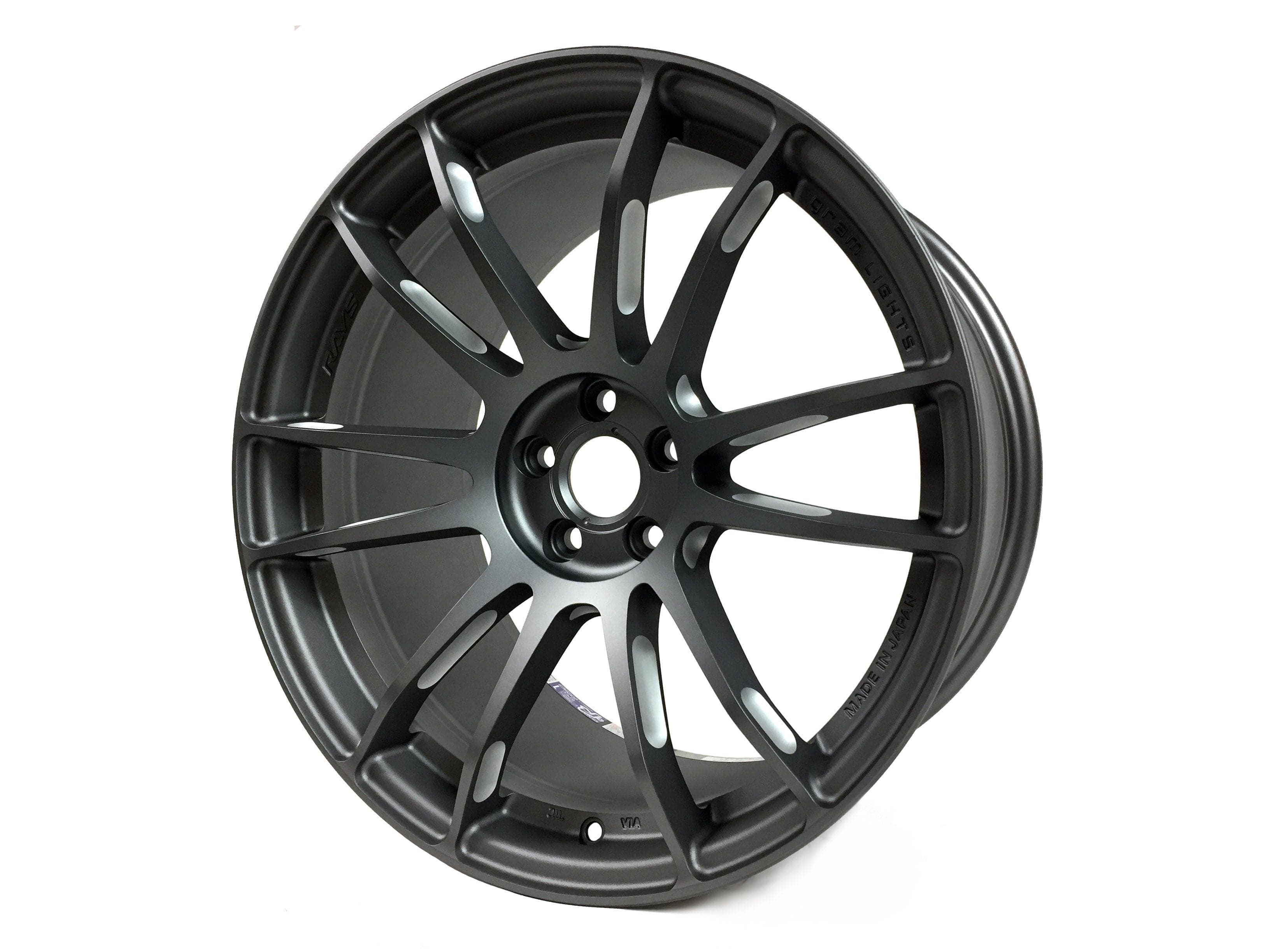 Gram Lights 57XTREME 18X9.5 +40 5-114.3 MATTE GRAPHITE SP SPEC