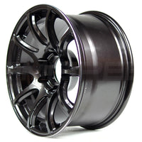 GramLight 57Trans-X 18x9 0 6-139.7 (6x5.5") Super Dark Gunmetal Truck Wheels