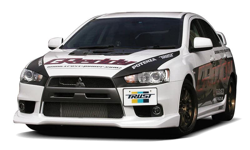 GReddy 08+ Mitsubishi Evolution X Urethane Front Lip Spoiler | 17030014