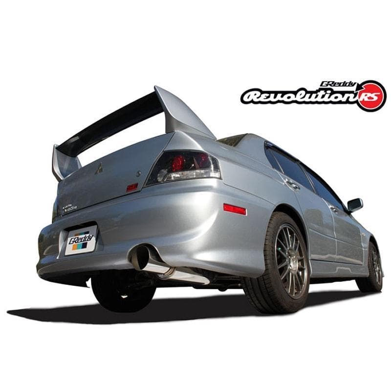 GReddy Revolution RS Cat-Back Exhaust - Mitsubishi Lancer Evolution VIII & IX