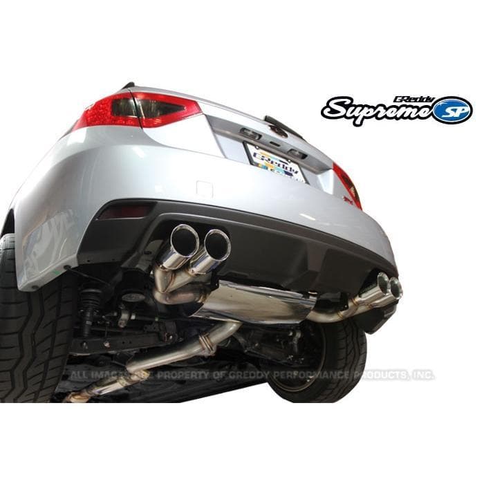 GReddy Supreme SP Exhaust - 08-14 Subaru Impreza WRX STI Hatch GRB