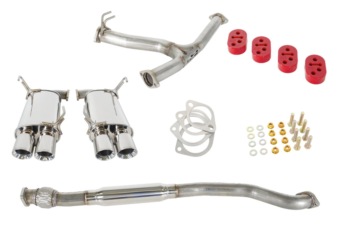 GrimmSpeed 11-20 Subaru WRX/STi Sedan Resonated CatBack Exhaust System