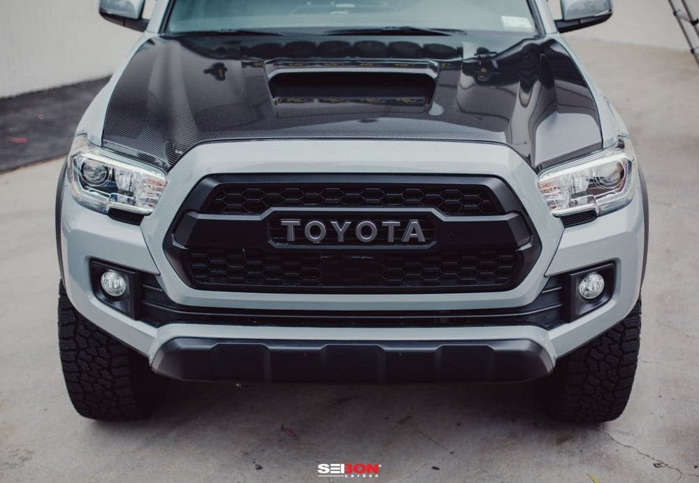 Seibon 2015+ Toyota Tacoma TR-Style Carbon Fiber Hood