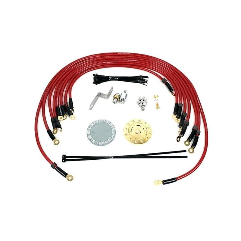 HKS Circle Earth Grounding Kit - Red Limited Edition