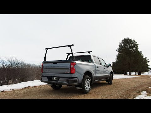 Access 16+ Toyota Tacoma ADARAC Aluminum Series  6ft Box Matte Black Truck Rack (accF3050052)