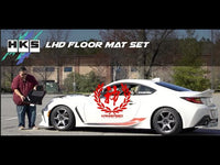 HKS LHD 2022+ GR86 and BRZ Front & Rear Floormat Set (51007-AK491)