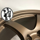 Gram Lights 57CR 18X9.5 +38 5x114.3 Wheel in Bronze 2