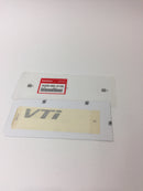 Honda Japan EK9 Rear VTI Decal Grey (Civic)