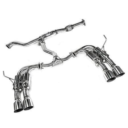 Invidia Gemini (R400) Stainless Steel Tip Cat-Back Exhaust - 2011-2014 Subaru Impreza WRX/ STi Sedan