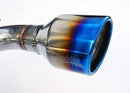 Invidia Q300 Cat-Back Exhaust Rolled Titanium Tips  - BRZ & FR-S 2012+