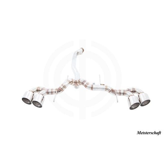 Meisterschaft Stainless GT Racing Exhaust 4x120mm - 2009-2010 Nissan GT-R