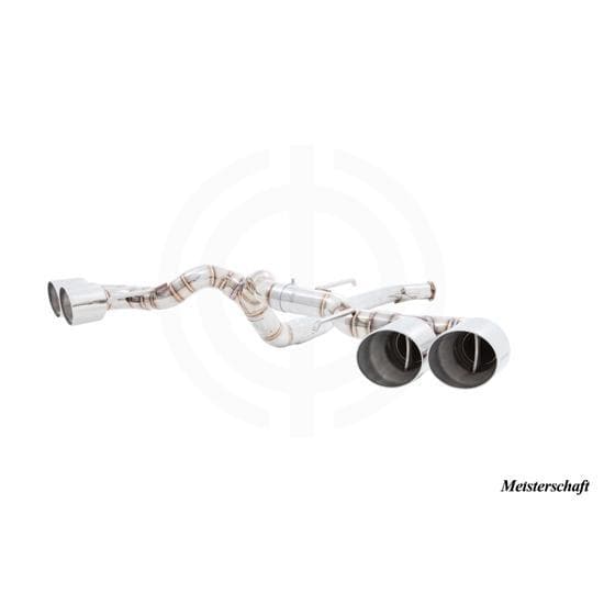 Meisterschaft Stainless GT Racing Exhaust 4x130mm - 2011+ Nissan GT-R