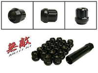 Muteki 12X1.50 Lug Nuts Open Deep Black