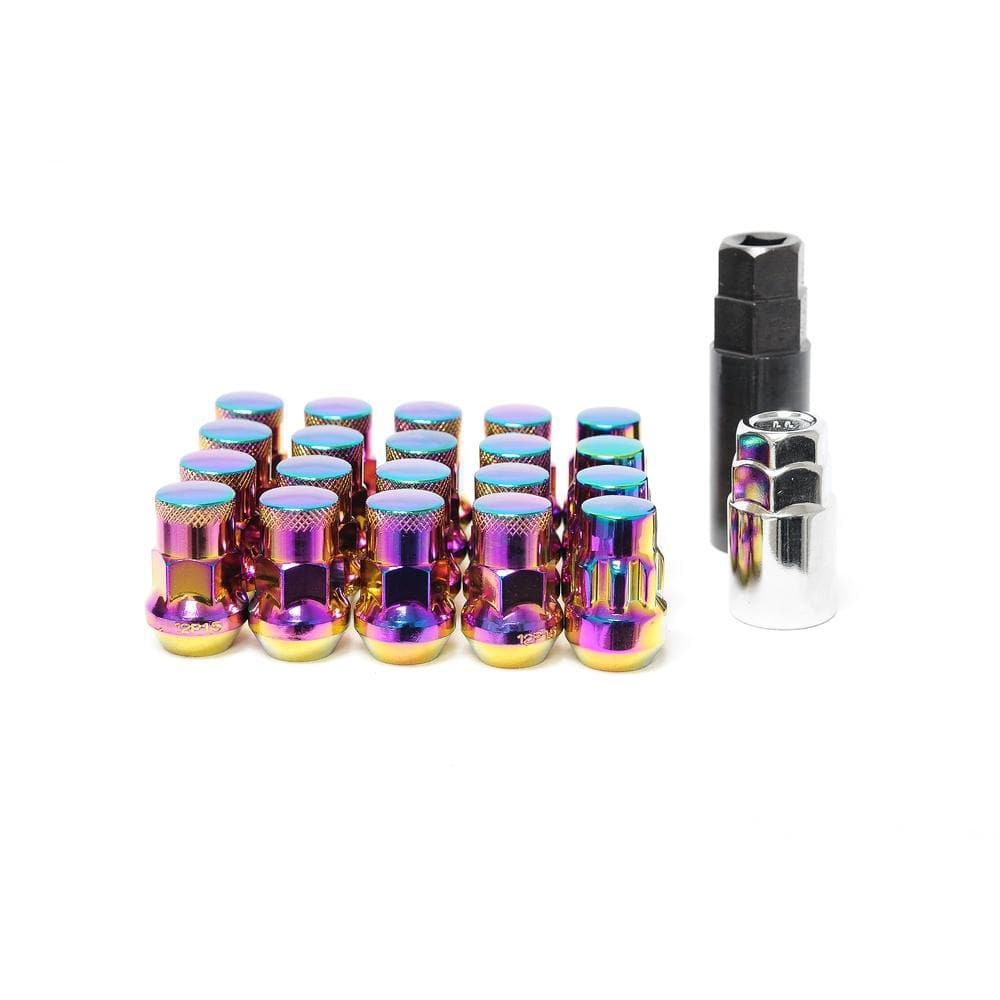 Muteki Closed End SR35 Lug & Lock Kit Neo Chrome