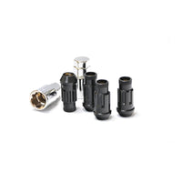 Muteki SR48 48mm 12X1.50 Black 4-Pack Lock Set (32902B)