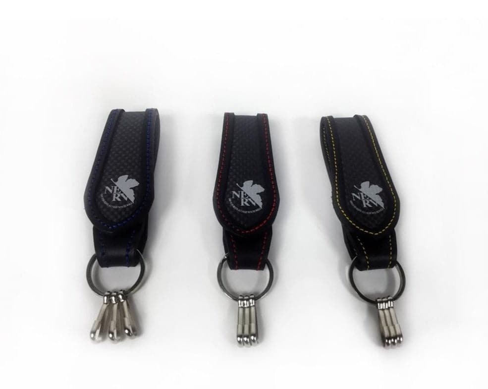 Neon Genesis Evangelion: NERV Belt Clip Leather Key Chain