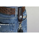 Evangelion NERV Belt Clip Leather Key Chain