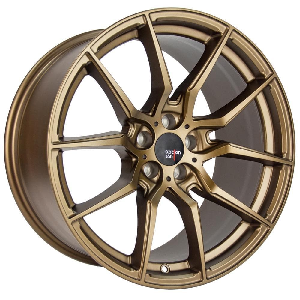 Option Lab Formula Bronze R716 | 18x8.5 +35 5x114.3 | 17+ Civic Si & 15+ WRX STI