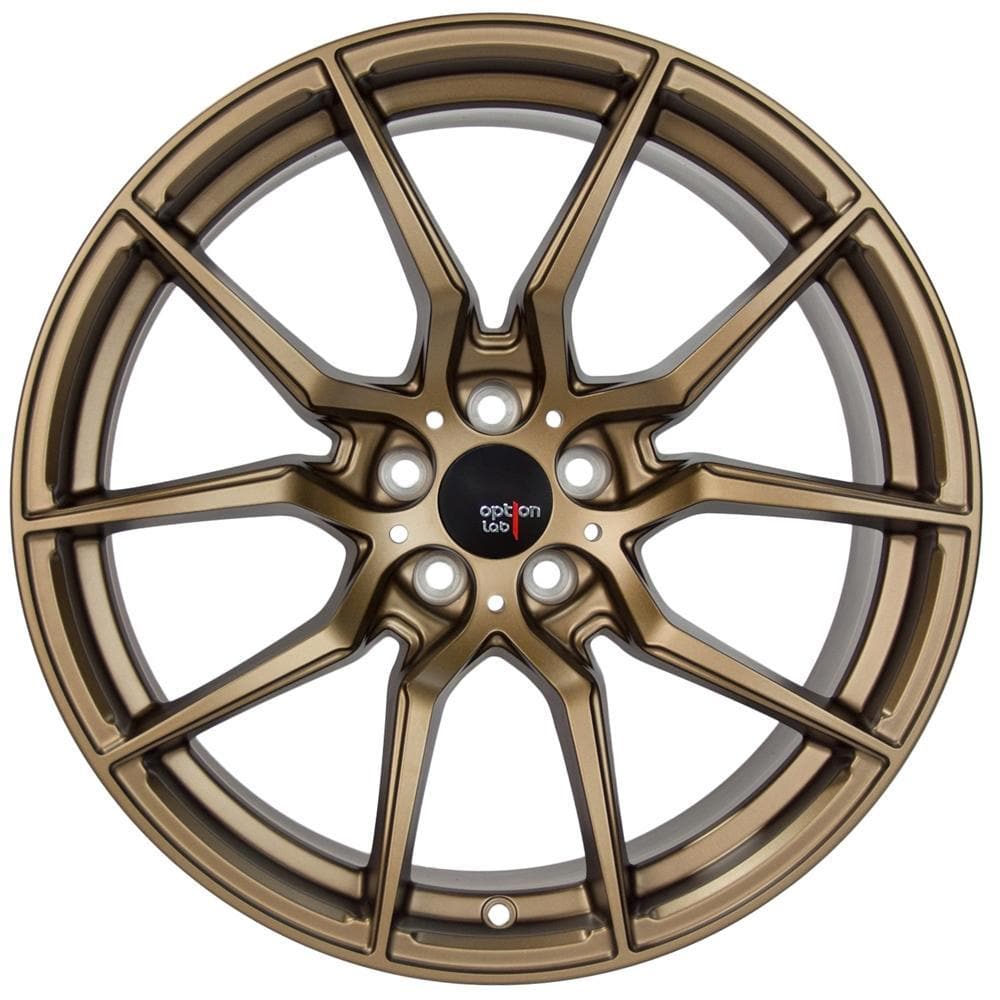 Option Lab Formula Bronze R716 | 18x8.5 +35 5x114.3 | 17+ Civic Si & 15+ WRX STI