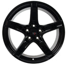 Option Lab R555 Gotham Black Wheel in 18x9.5 +38 5x114.3 (73.1mm)