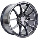 Option Lab R716 Gotham Black Wheel in 18x8.5 +40 5x100 (73.1mm)