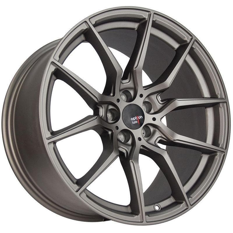 Option Lab R716 Noble Grey Wheel in 18x8.5 +40 5x100 (73.1mm)