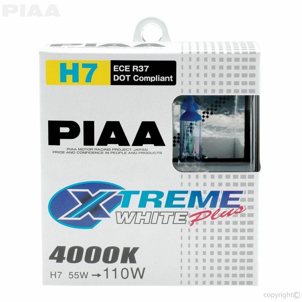 PIAA Xtreme White Plus Twin Pack Bulbs - H7 Series