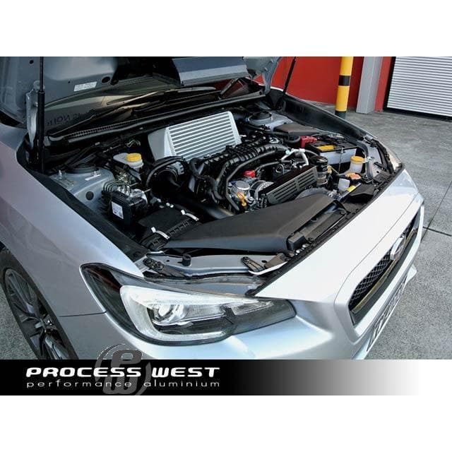 Process West Black Verticooler Top Mount Intercooler System - 2015+ Subaru WRX