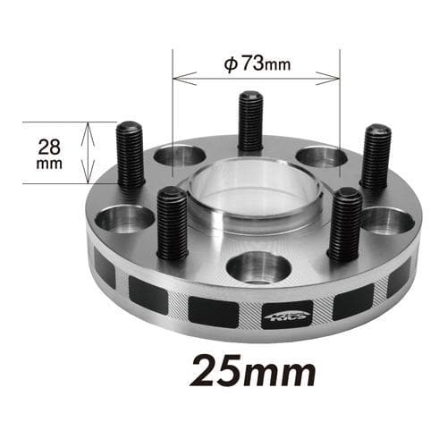 Project Kics 25mm Wide Tread Hub-centric Spacer Kit - WRX / BRZ / FR-S