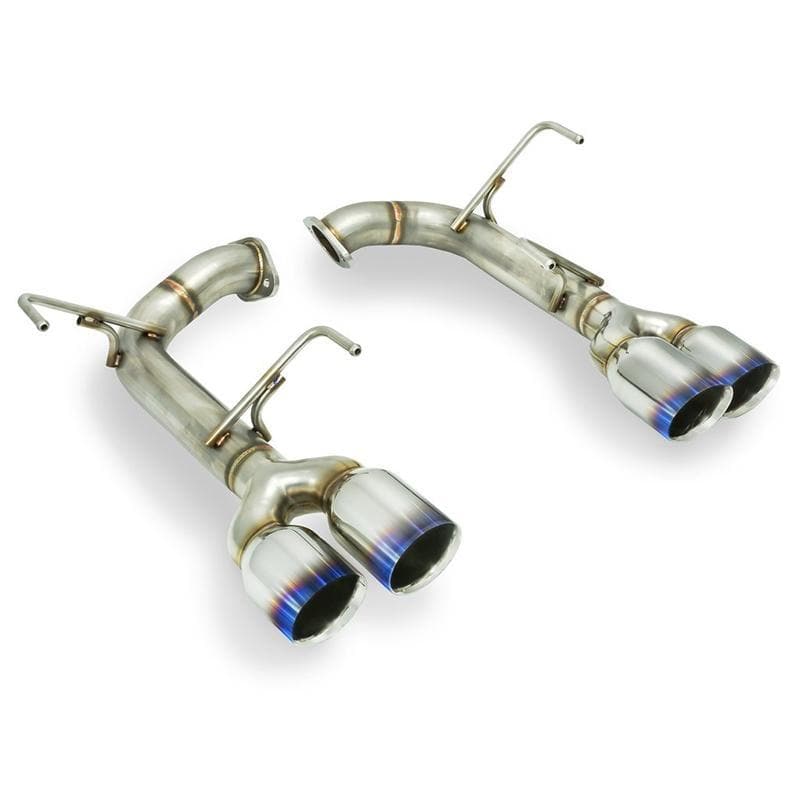 Remark Double Wall Burnt Tip Muffler Deletes - 2015+ Subaru WRX & WRX STI