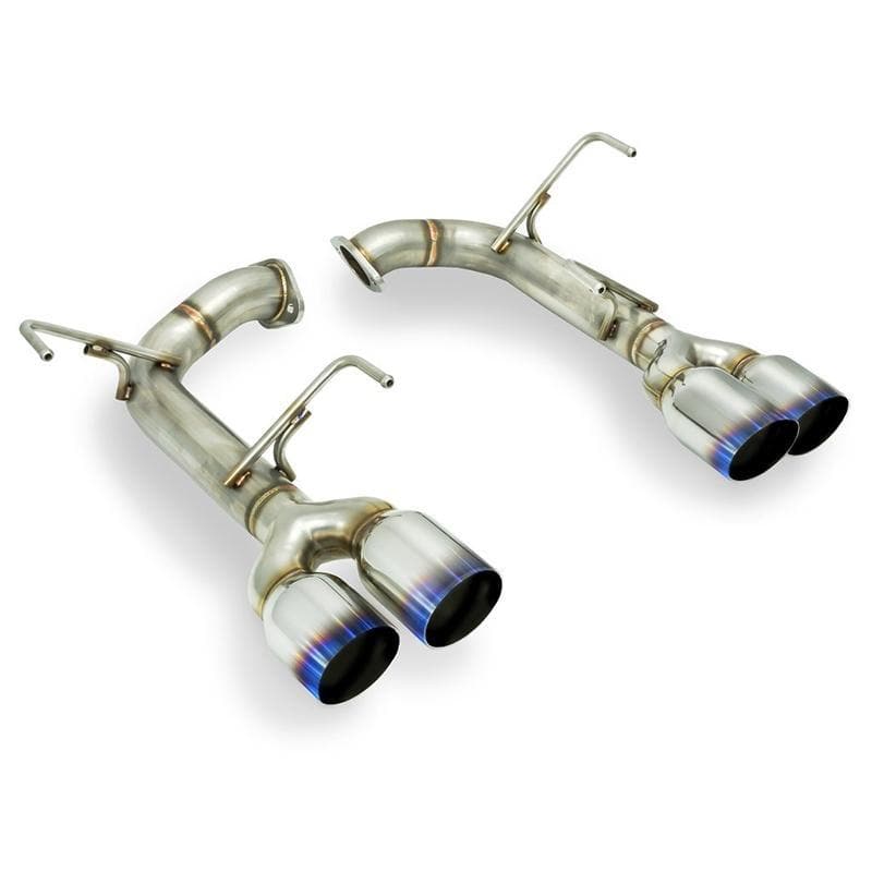 Remark Single Wall Burnt Tip Muffler Deletes - 2015+ Subaru WRX & WRX STI