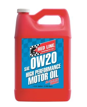 Red Line 0W20 Motor Oil - 1 Gallon (Case of 4 Units)