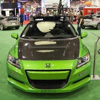 Seibon Vented Carbon Fiber Hood - Honda CR-Z